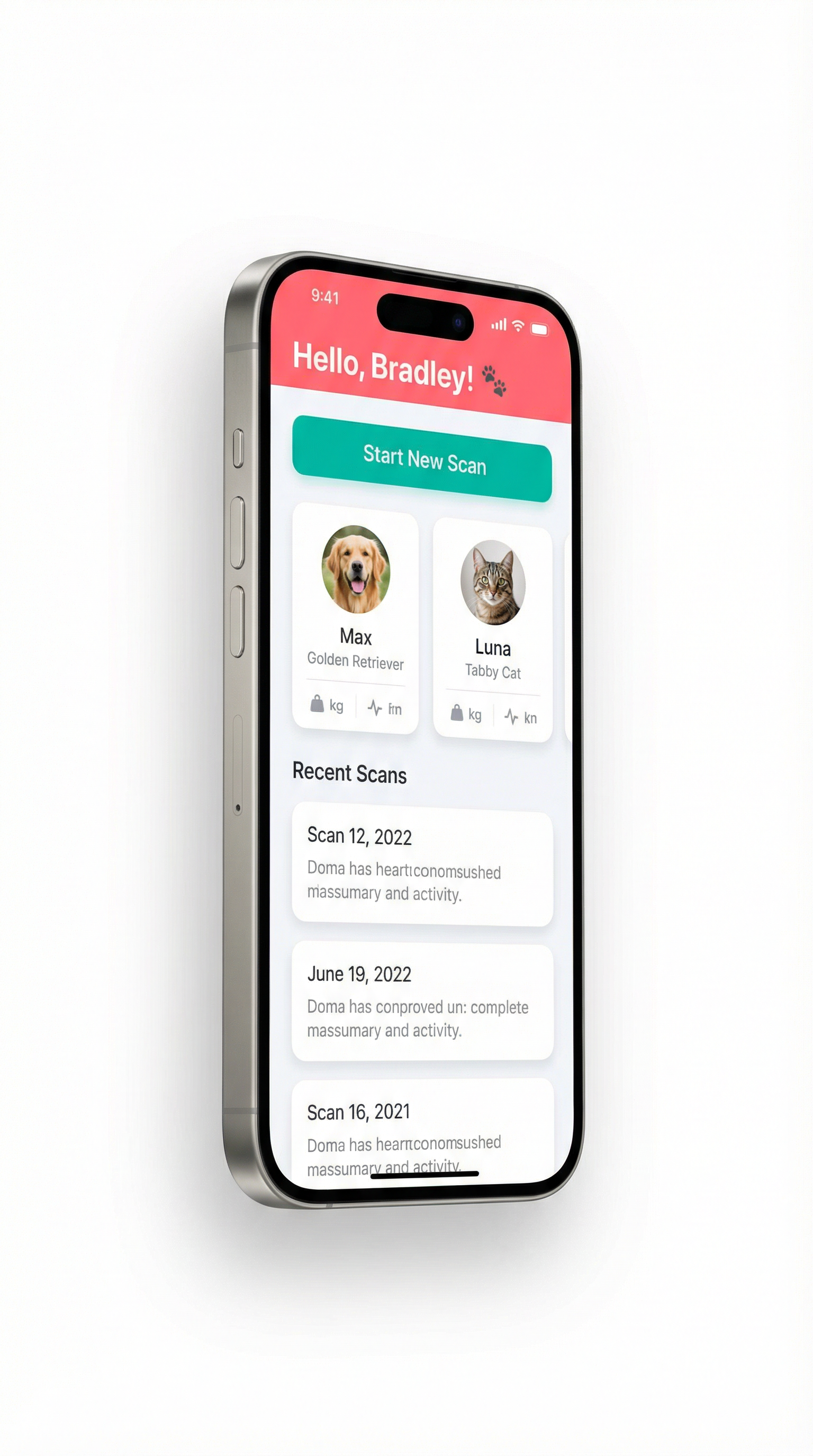 PetScan AI Home Screen